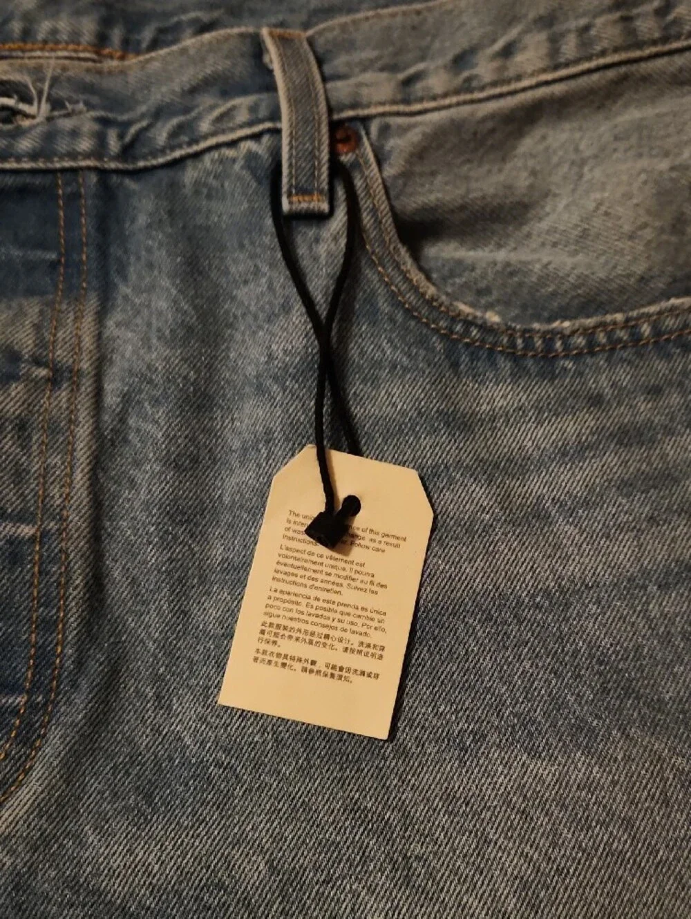 Levi's Light Blue Straight Leg Jeans